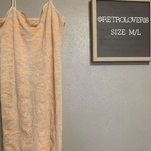 Vintage Lace Sleeping Gown